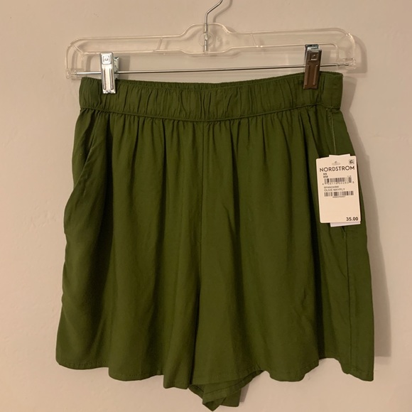 B.P. Olive Green XS Shorts - Picture 1 of 4